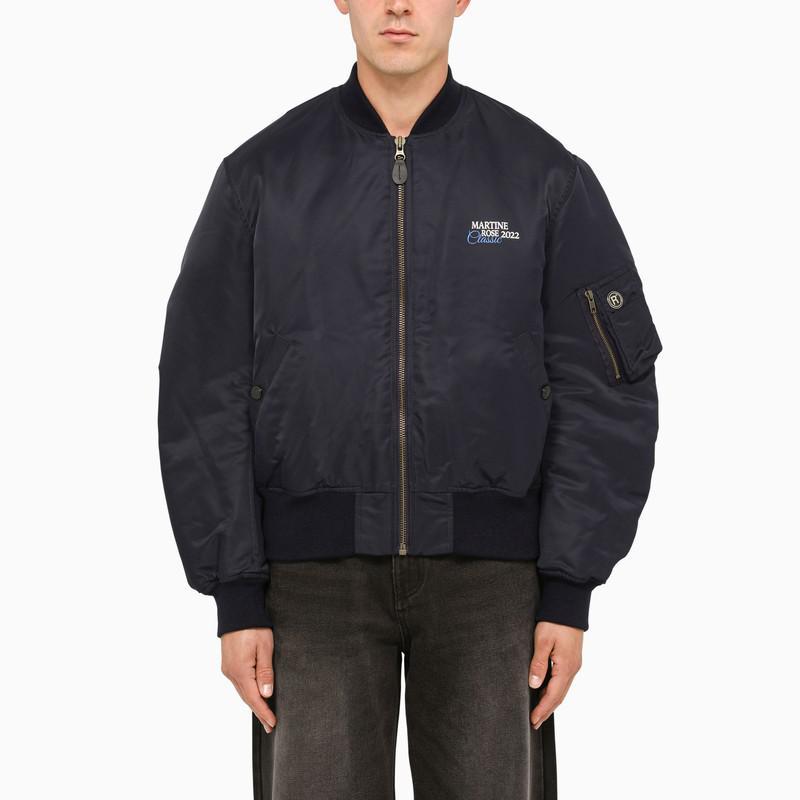 商品Martine Rose|Blue nylon bomber jacket,价格¥8103,第1张图片