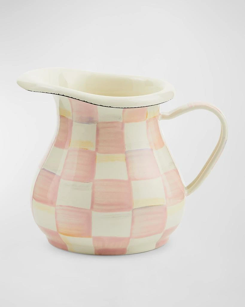 商品MacKenzie-Childs|Rosy Check Enamel Creamer,价格¥590,第1张图片