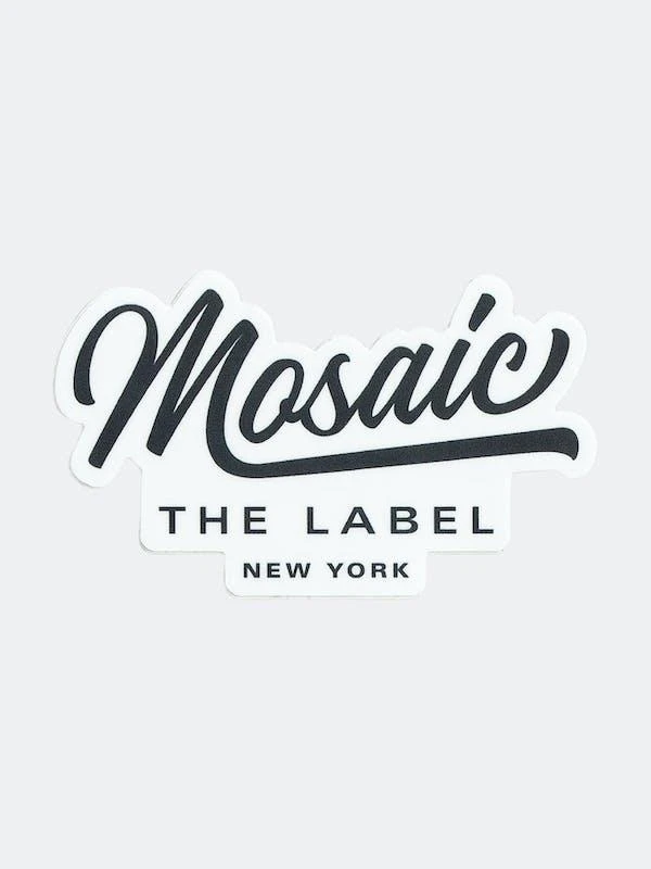 商品Mosaic The Label|Mosaic the Label Logo Sticker,价格¥39,第1张图片