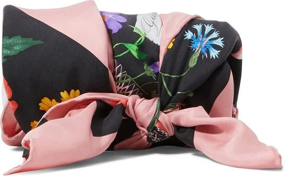 商品Gucci|Flora silk scarf,价格¥3287,第1张图片