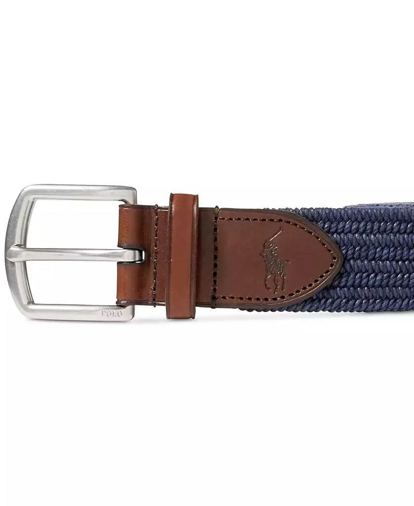 商品Ralph Lauren|Men's Stretch Waxed Belt,价格¥679,第2张图片详细描述