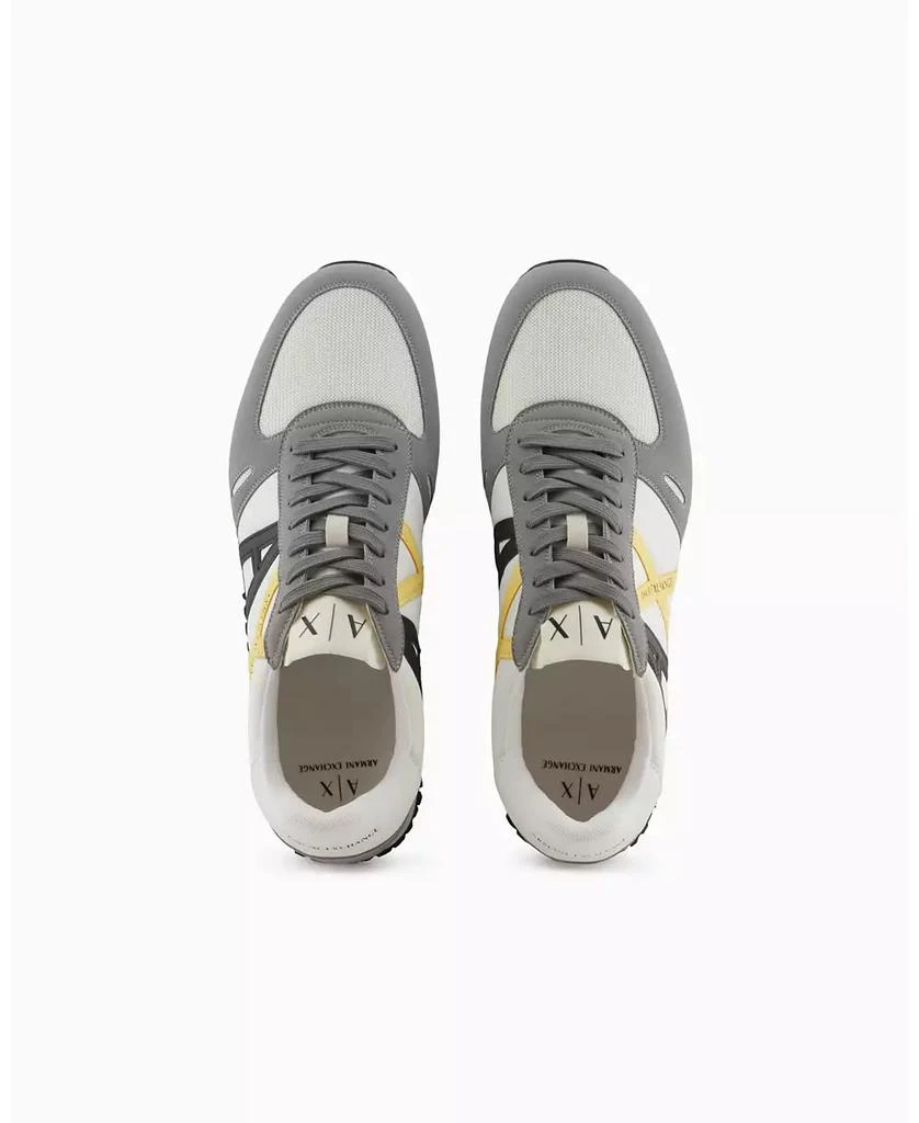 商品Armani Exchange|Men's Lace Up Sneakers,价格¥575,第4张图片详细描述