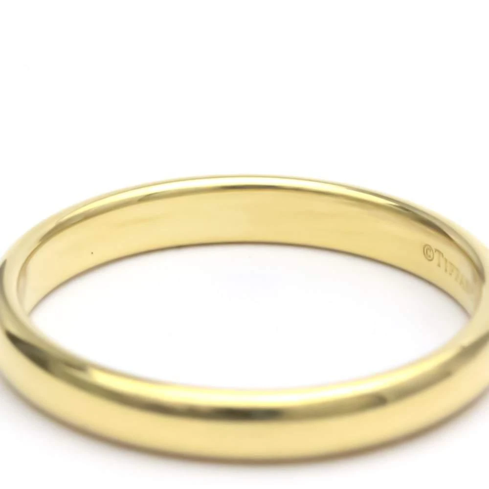 商品[二手商品] Tiffany & Co.|Tiffany & Co. Tiffany Classic 18K Yellow Gold Ring EU 57,价格¥2927,第5张图片详细描述