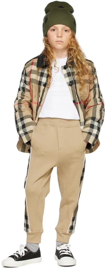 商品Burberry|白色 Horseferry 儿童 T 恤,价格¥1115,第1张图片