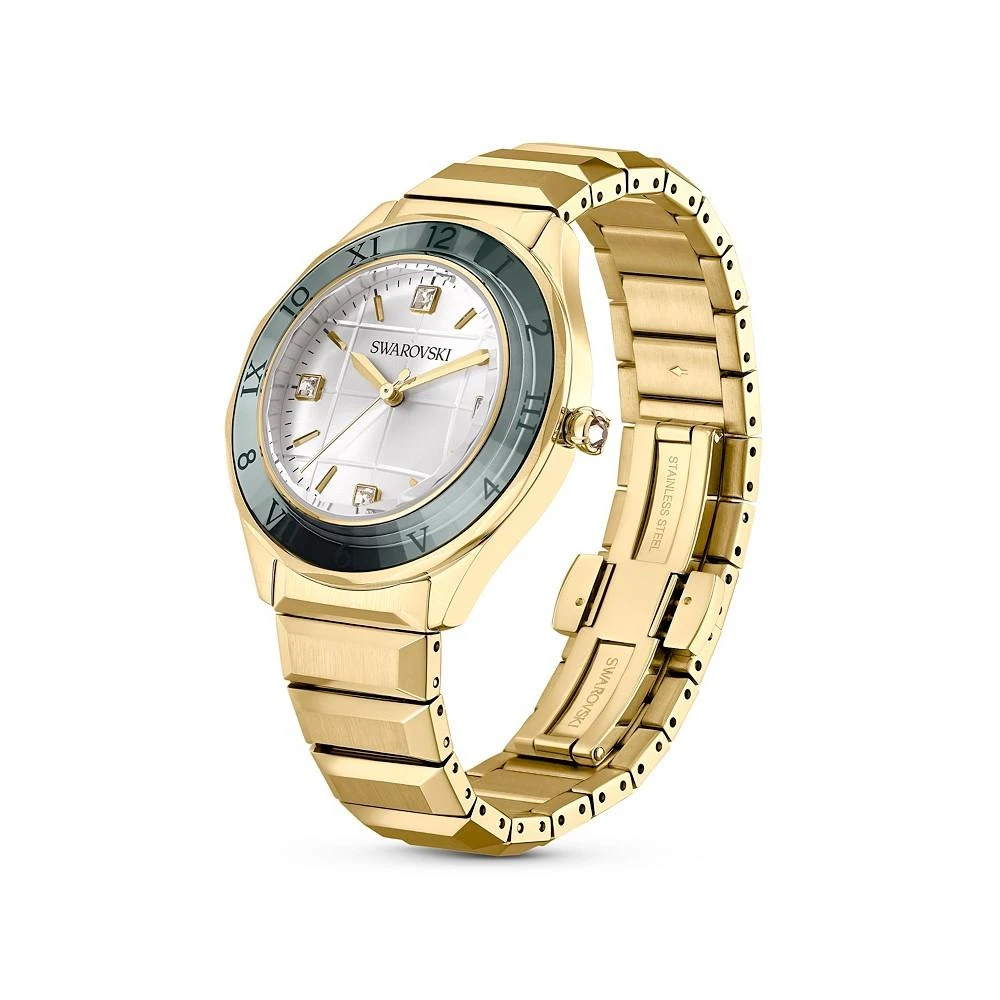 商品Swarovski|Women's Quartz Gold Metal Watch, Swiss Made 37mm,价格¥3991,第2张图片详细描述