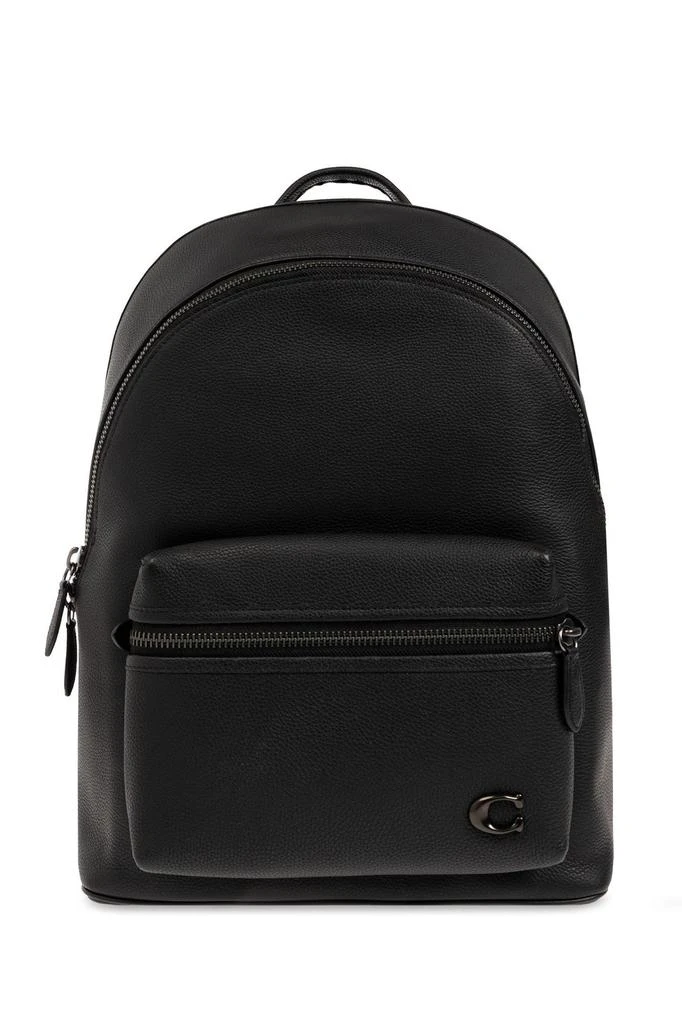 商品Coach|Coach Logo Plaque Backpack,价格¥3246,第1张图片