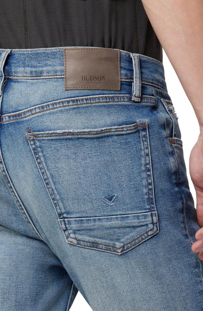 商品Hudson|Blake Slim Straight Leg Jeans,价格¥590,第6张图片详细描述