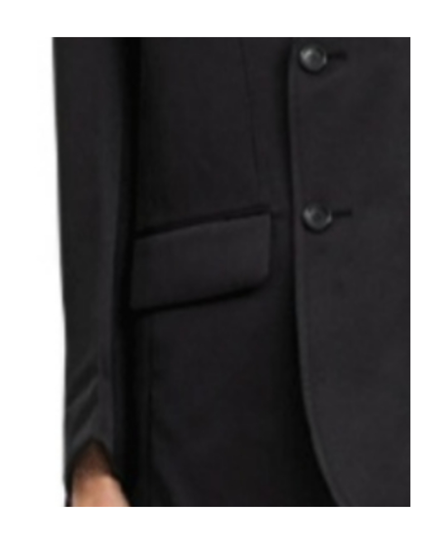 (权志龙同款）WE11DONE 西装秋冬外套女大廓形纯色排扣西装外套男女同款 米色 WDJK121027U-BG-S商品第3张图片规格展示