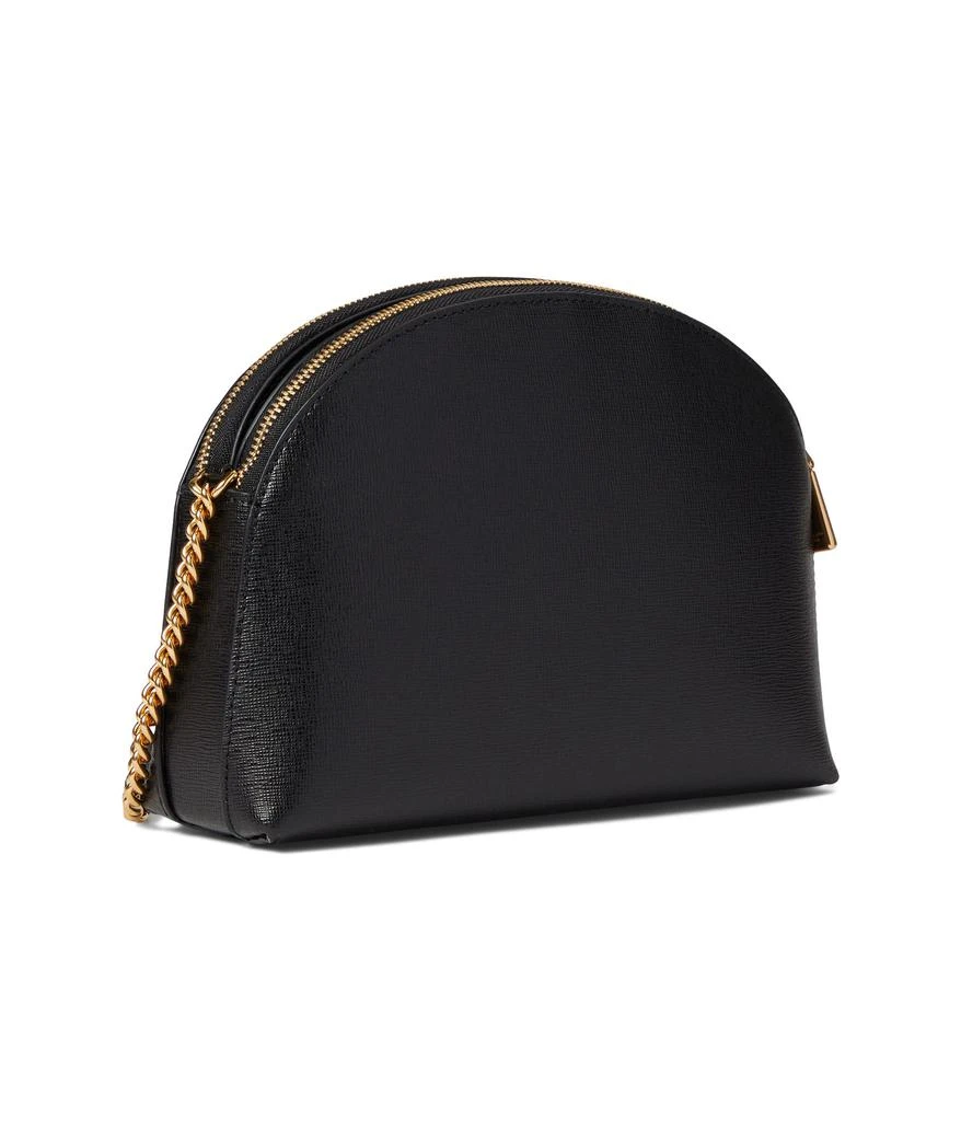 商品Kate Spade|Morgan Saffiano Leather Double Zip Dome Crossbody,价格¥1221,第2张图片详细描述