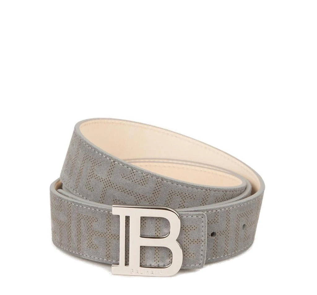 商品Balmain|Balmain Monogram Buckle Belt,价格¥4457,第1张图片