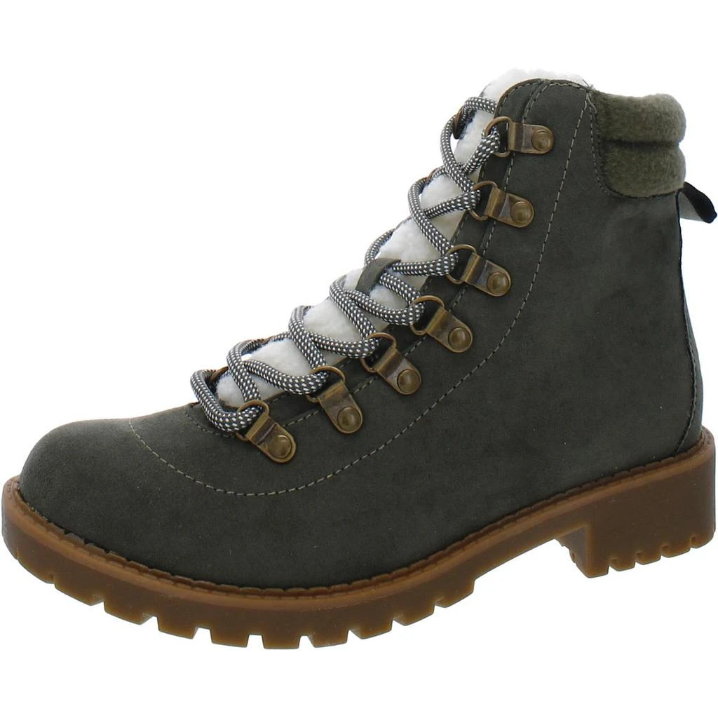 商品Style & Co|Style & Co. Womens Maariah Faux Suede Lace Up Ankle Boots,价格¥46,第3张图片详细描述