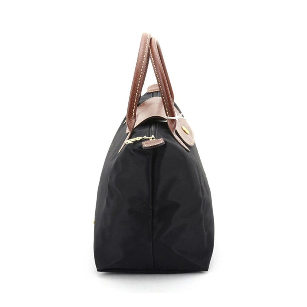 Longchamp 珑骧 黑色尼龙女士手提包 1621089001 商品