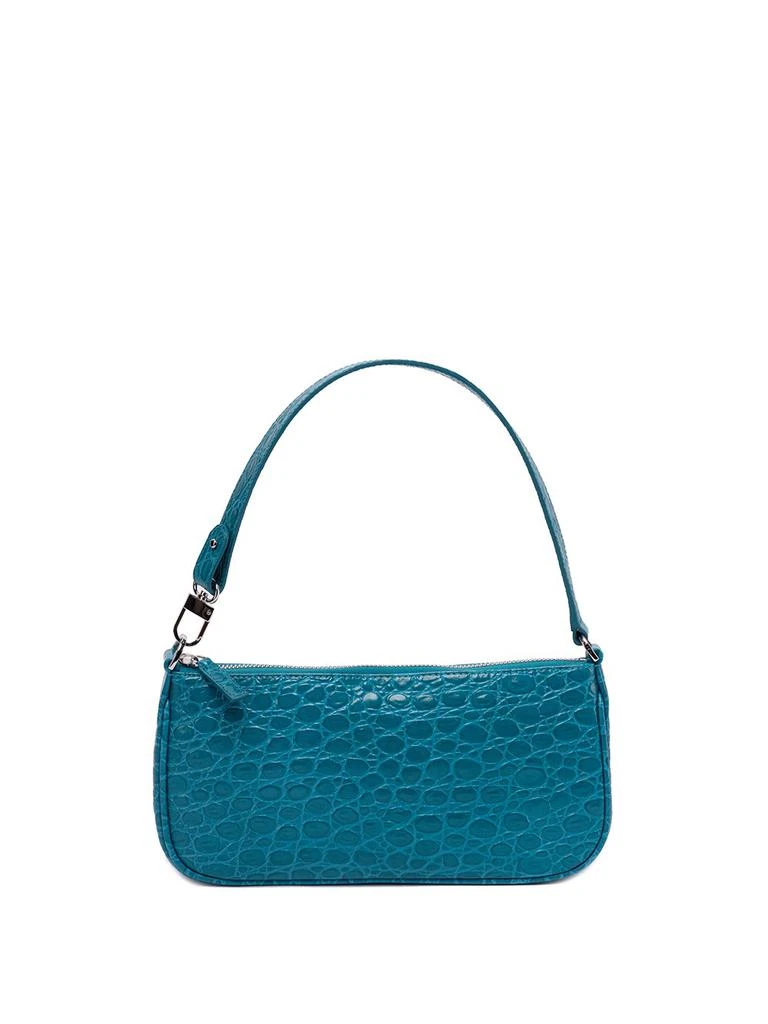 商品by FAR|By Far `Rachel` Croco Shoulder Bag,价格¥1406,第1张图片