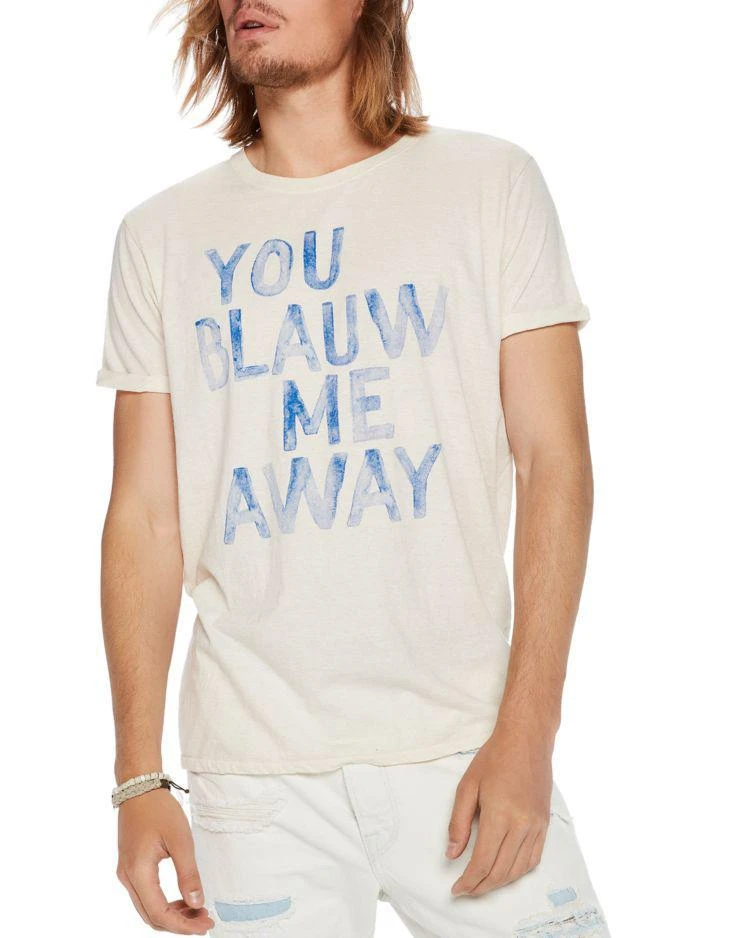 商品Scotch & Soda|You Blauw Me Away Short Sleeve Tee,价格¥101,第1张图片