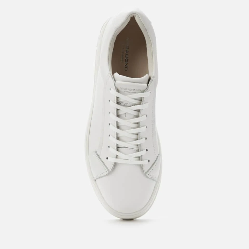 商品Vagabond|VAGABOND WOMEN'S JUDY LEATHER FLATFORM TRAINERS - WHITE,价格¥327,第3张图片详细描述