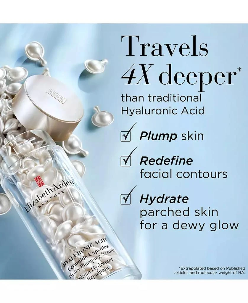 商品Elizabeth Arden|Hyaluronic Acid Ceramide Capsules Hydra-Plumping Serum,价格¥936,第2张图片详细描述