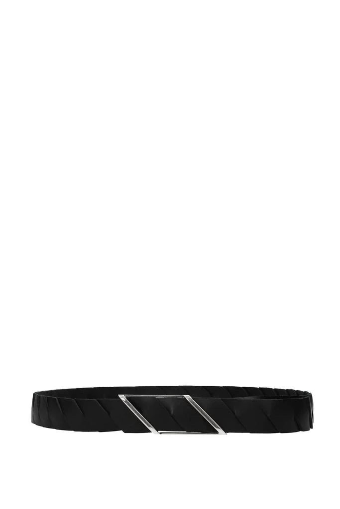 商品Bottega Veneta|Regular belts Leather Black,价格¥2805,第1张图片