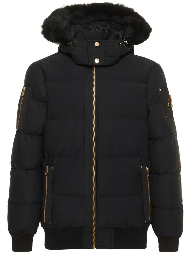 商品Moose Knuckles|Stagg Down Jacket W/ Sheep Fur Trim,价格¥10000,第1张图片