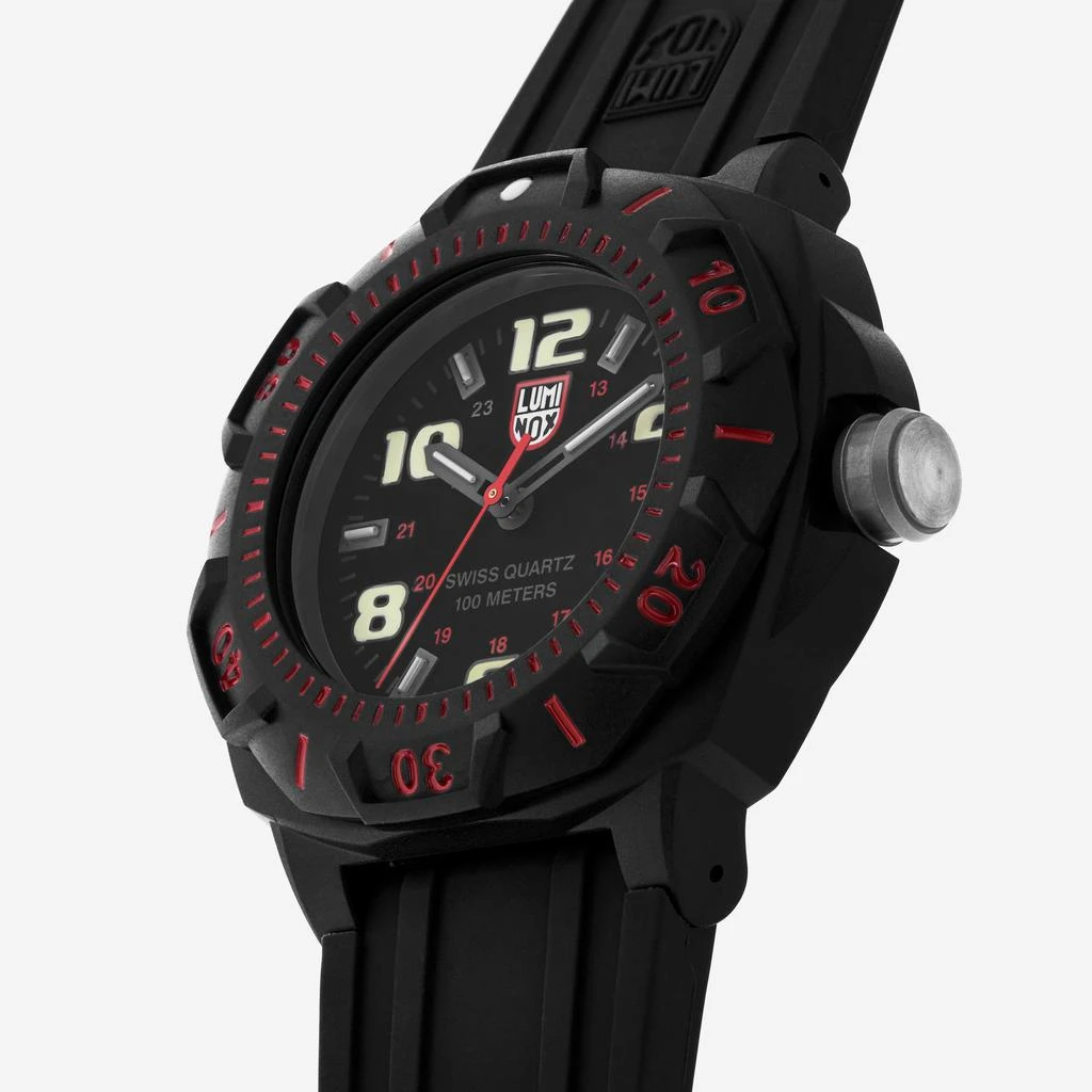 商品Luminox|Luminox Sentry Series 0200 Black Dial Date 43mm Quartz Men's Watch XL.0215.SL,价格¥968,第2张图片详细描述
