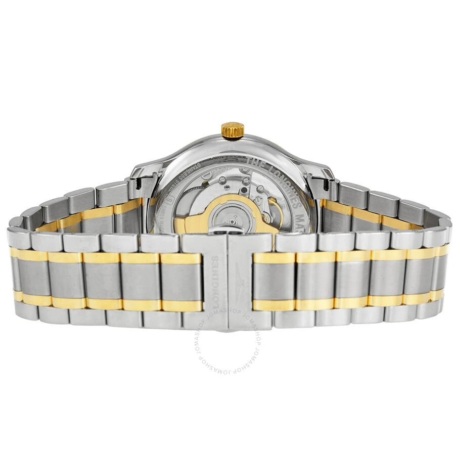 商品Longines|Master Collection White Dial Steel and 18kt Yellow Gold Men's Watch L26285787,价格¥16289,第3张图片详细描述