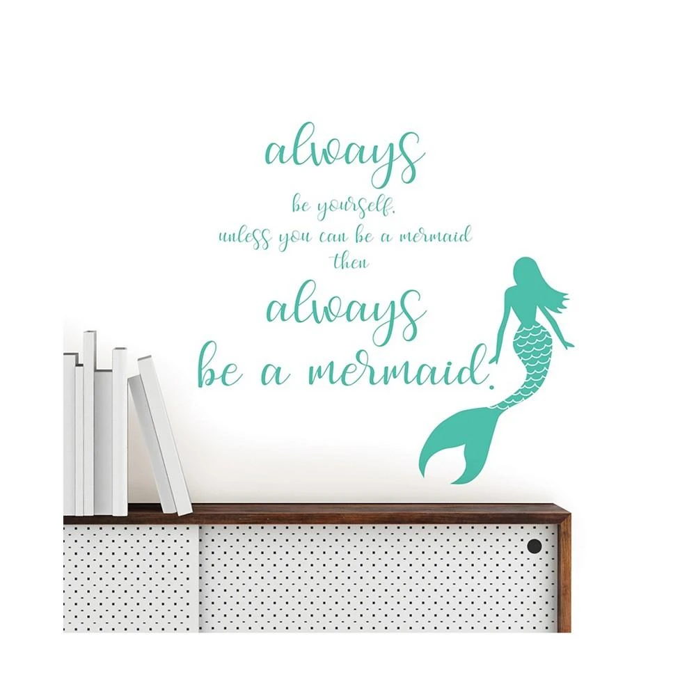 商品Brewster Home Fashions|Always Be A Mermaid Wall Quote,价格¥313,第2张图片详细描述