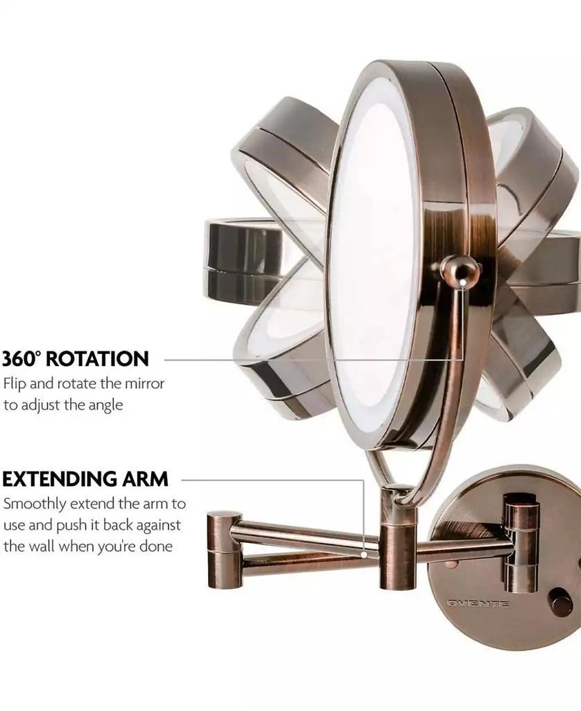 商品OVENTE|Lighted Wall Mount,价格¥1122,第3张图片详细描述