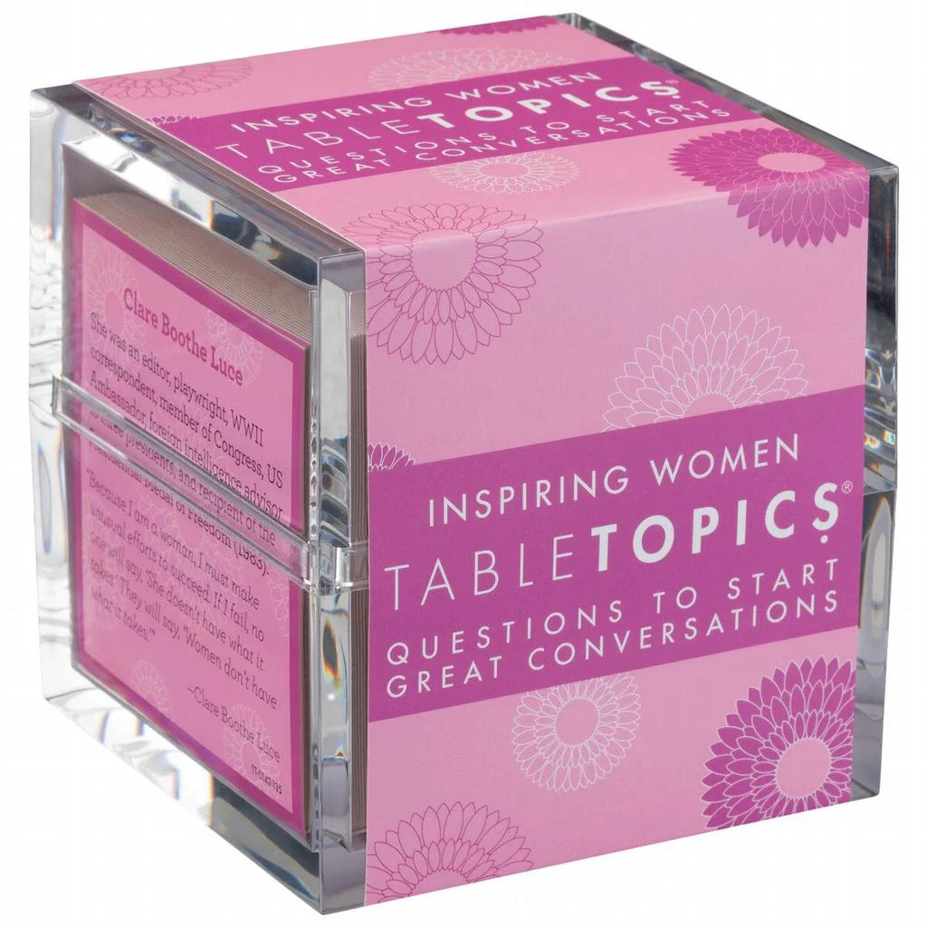 商品Tabletopics|Tabletopics - CONVERSATION STARTERS - INSPIRING WOMEN,价格¥239,第1张图片