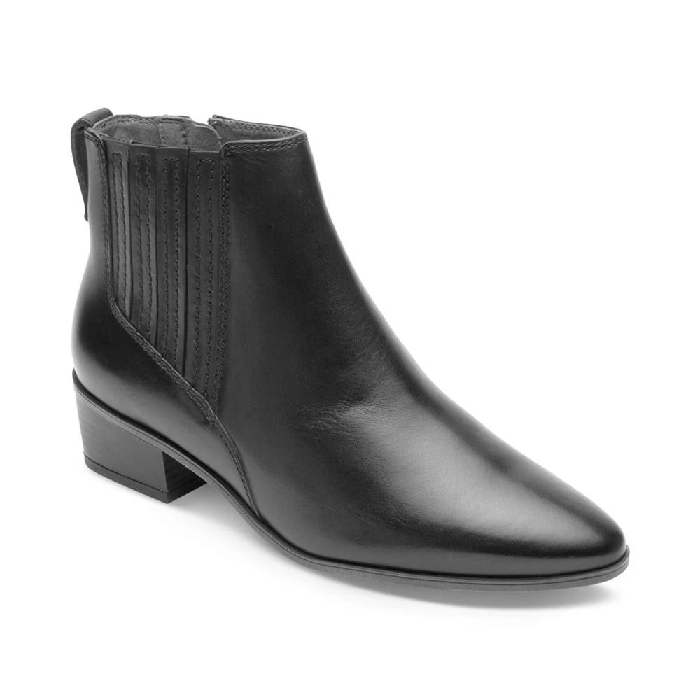 商品Rockport|Women's Geovana Pull-On Chelsea Booties,价格¥447,第1张图片