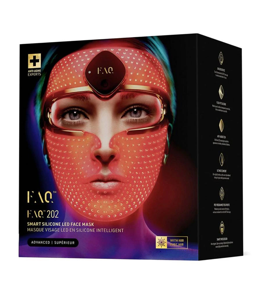 商品Foreo|FAQ™ 202 Wireless Silicone 7 LED Light + NIR AntiAgeing Face Mask Treatment,价格¥7301,第2张图片详细描述