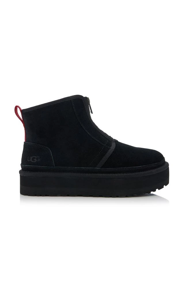 商品UGG|UGG - Women's Neumel Suede Platform Ankle Boots - Black - US 7 - Moda Operandi,价格¥1264,第1张图片