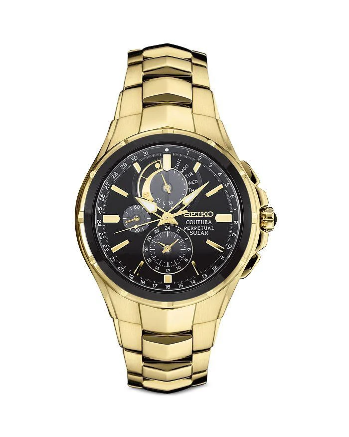 商品Seiko|Seiko Coutura Solar Chronograph, 44.5mm,价格¥3907,第1张图片