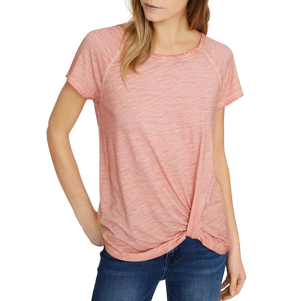 商品Sanctuary|Sanctuary Womens Sunny Days Twist Front Cap Sleeve T-Shirt,价格¥69,第2张图片详细描述
