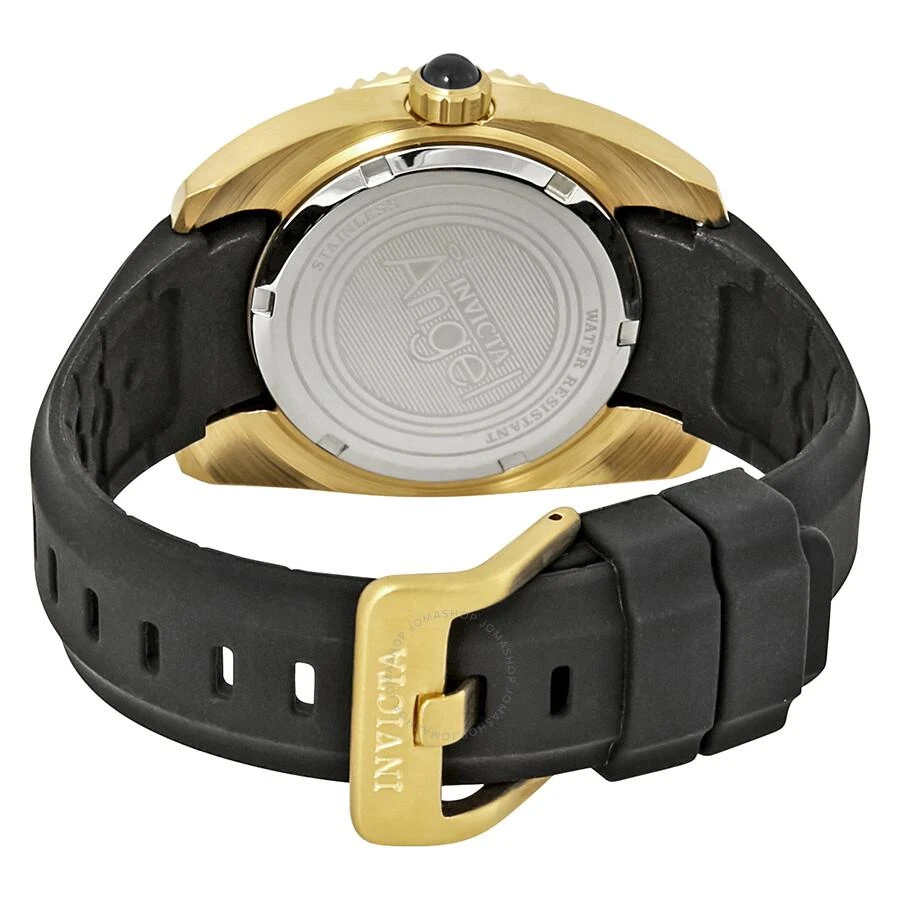 商品Invicta|Angel Crystal Gold Dial Black Silicone Ladies Watch 28485,价格¥482,第3张图片详细描述
