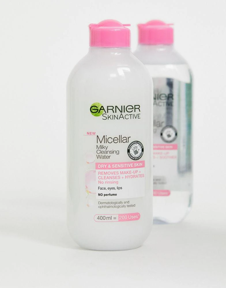 商品Garnier|Garnier Micellar Cleansing Milky Water Dry Skin 400ml,价格¥52,第2张图片详细描述