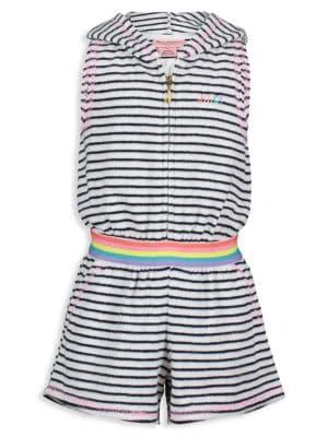 商品Juicy Couture|​Little Girl's Striped Romper,价格¥80,第1张图片