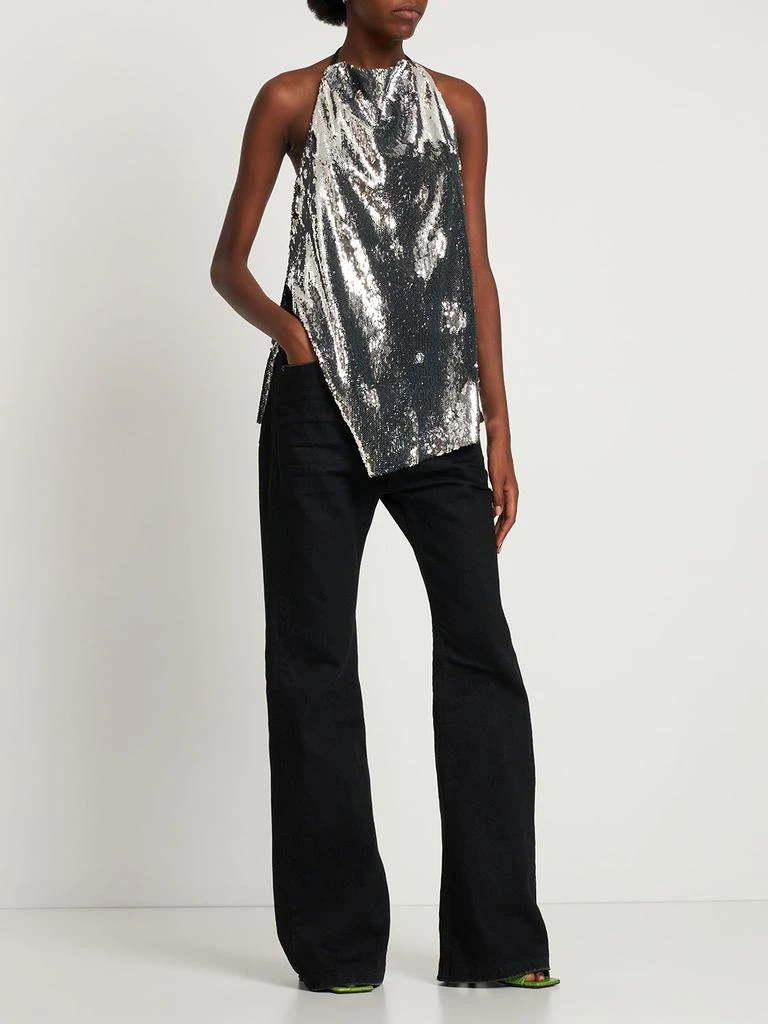 商品Marques Almeida|Sequined Halter Neck Top,价格¥1371,第1张图片详细描述