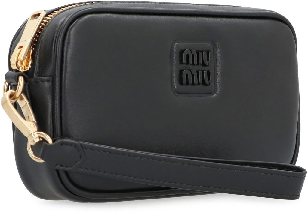 商品Miu Miu|Leather Clutch,价格¥4966,第3张图片详细描述