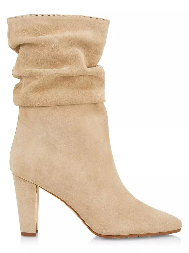 商品Manolo Blahnik|Calasso 90MM Slouchy Suede Booties,价格¥8151,第1张图片