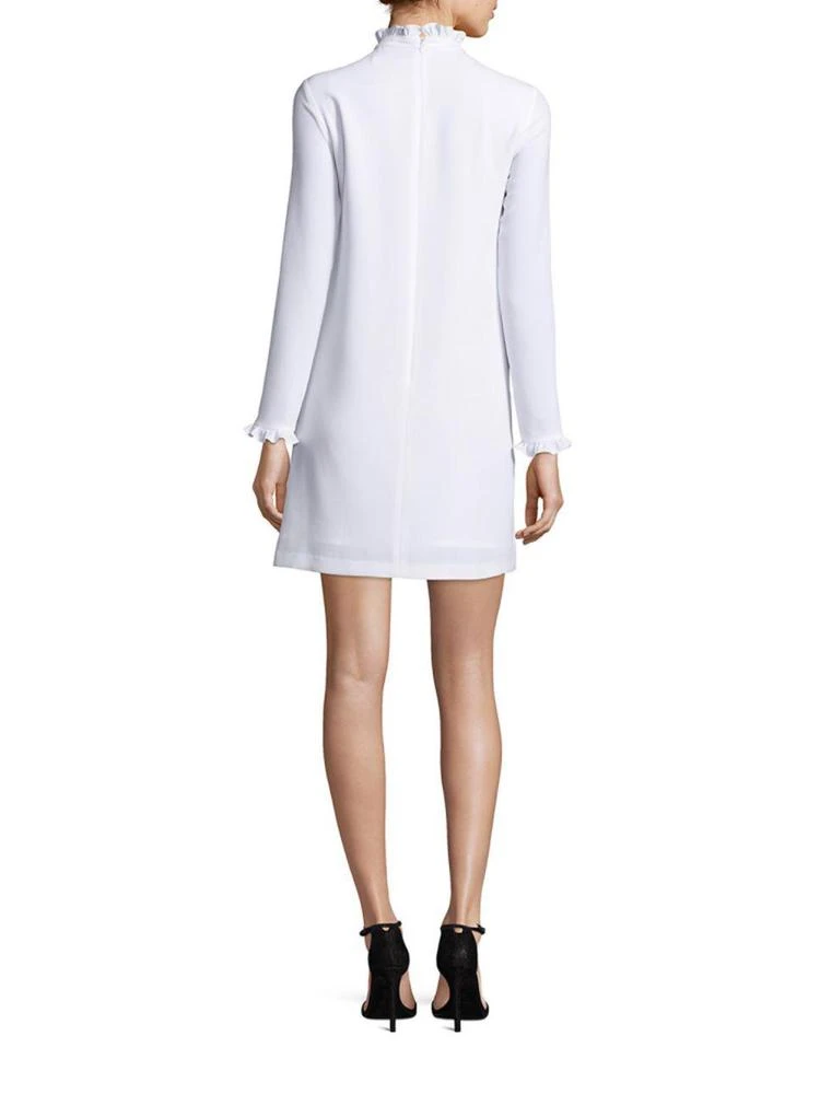 商品Shoshanna|Long Sleeve Ruffled Dress,价格¥1120,第2张图片详细描述