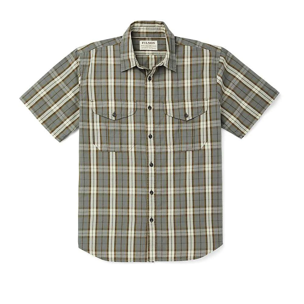 商品Filson|Filson Men's Washed SS Feather Cloth Shirt,价格¥431,第5张图片详细描述