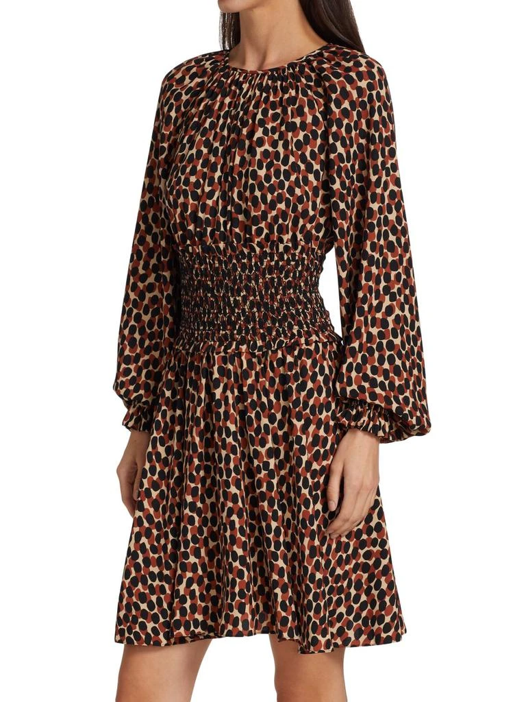 商品Kate Spade|Dotty Leopard Spin Dress,价格¥965,第3张图片详细描述