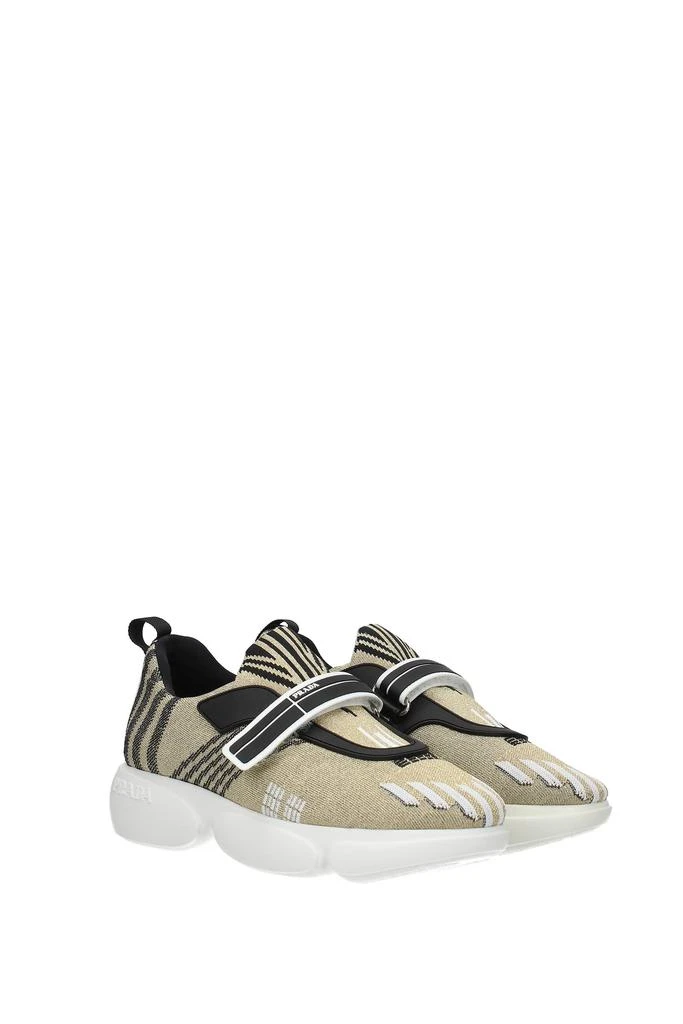 商品Prada|Sneakers Fabric Gold,价格¥2234,第2张图片详细描述