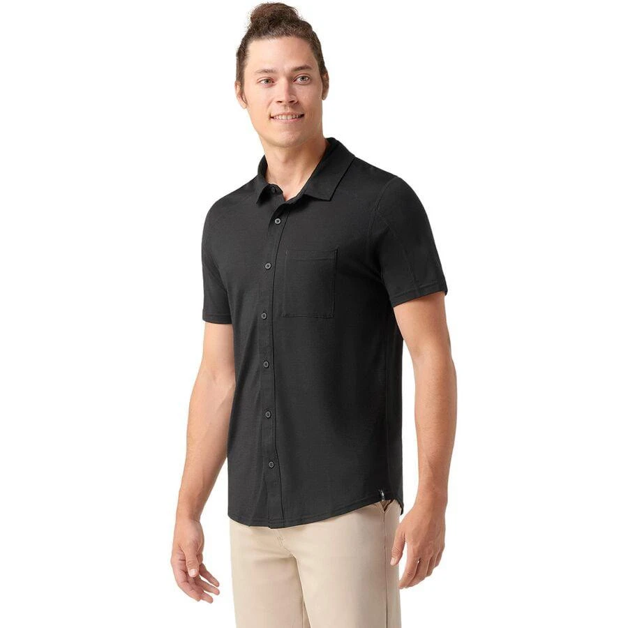 商品SmartWool|Short-Sleeve Button Down Shirt - Men's,价格¥529,第1张图片