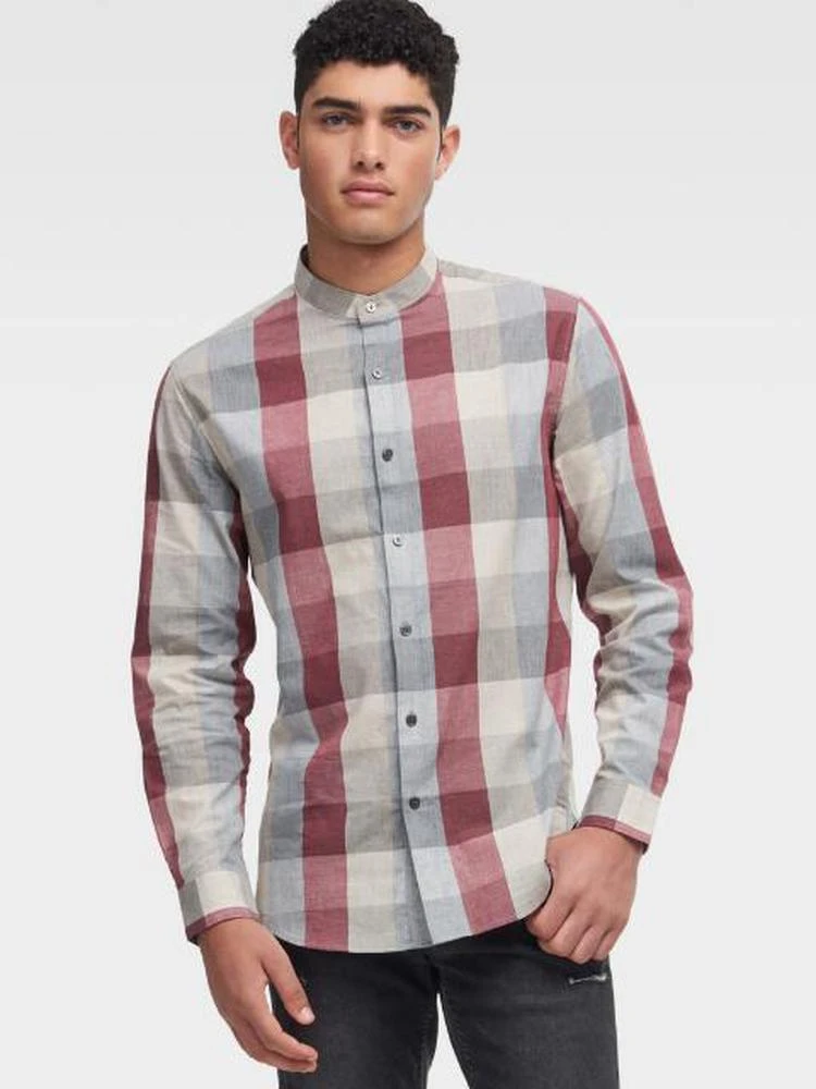 商品DKNY|Buffalo Check 男士衬衣,价格¥188,第4张图片详细描述