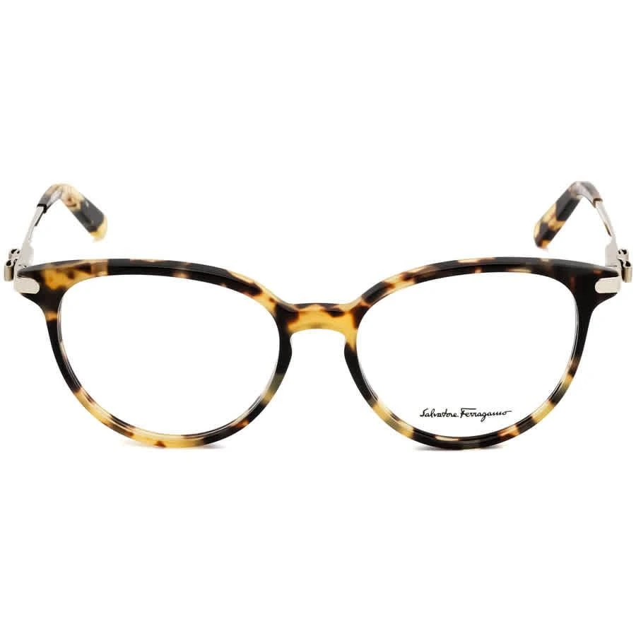 商品Salvatore Ferragamo|Salvatore Ferragamo Demo Oval Ladies Eyeglasses SF2862 215 55,价格¥518,第2张图片详细描述