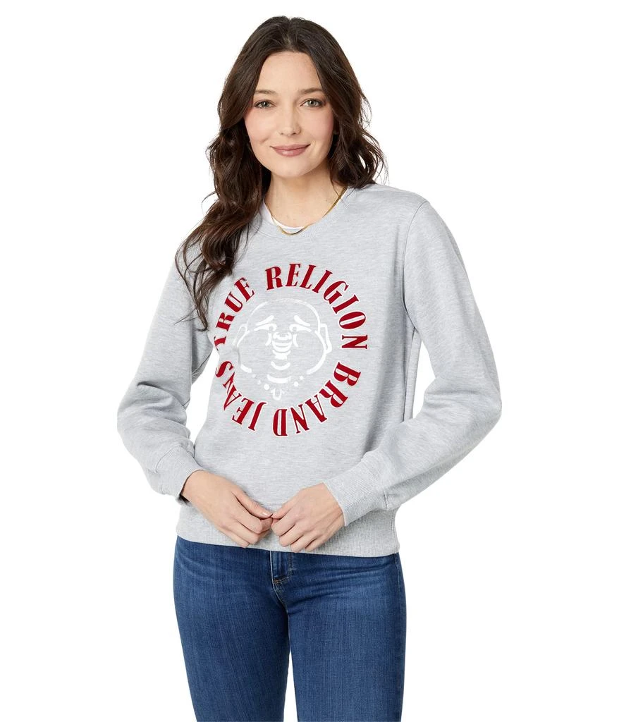 商品True Religion|Buddha Relaxed Pullover,价格¥356,第1张图片