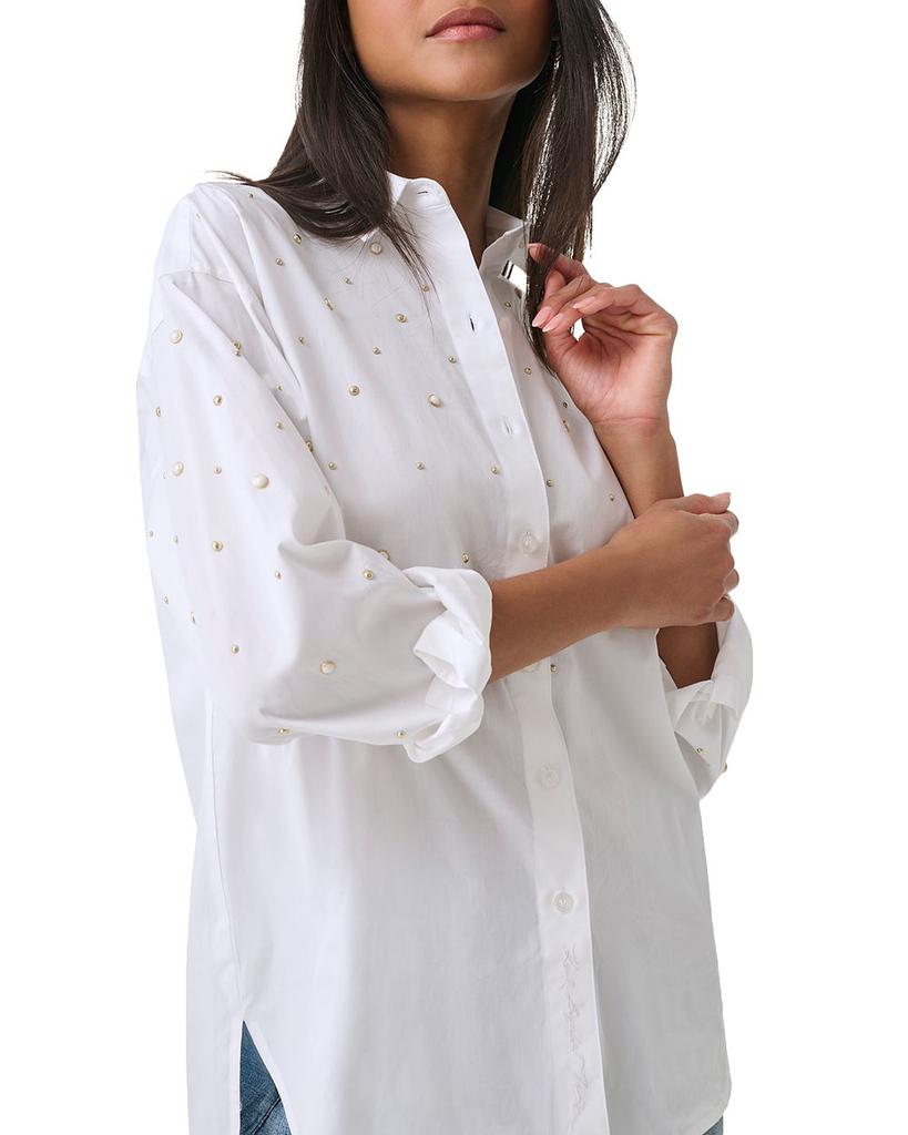 Embellished Cotton Shirt商品第3张图片规格展示