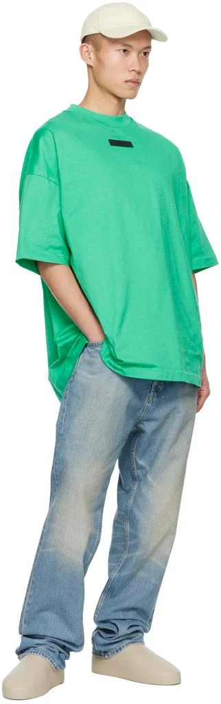 商�品Essentials|Green Crewneck T-Shirt,价格¥332,第4张图片详细描述