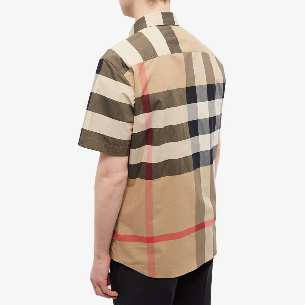 商品Burberry|Burberry Short Sleeve Somerton Check Shirt,价格¥3839,第3张图片详细描述