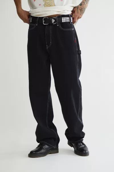 BDG Baggy Skate Fit Jean – Black Contrast Stitch商品第1张图片规格展示